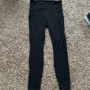Athleta 7/8 Leggings - Black